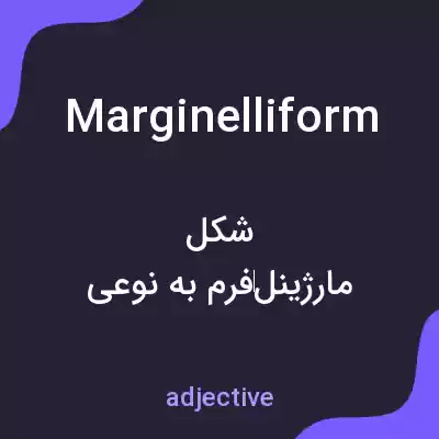 معنی marginelliform به فارسی معنی marginelliform به فارسی