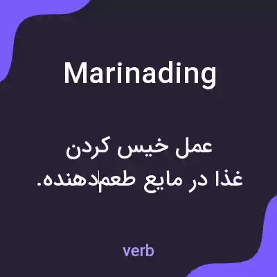 معنی marinading به فارسی معنی marinading به فارسی