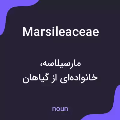 معنی marsileaceae به فارسی معنی marsileaceae به فارسی