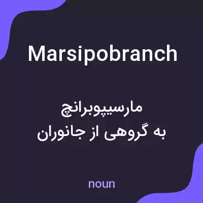 معنی marsipobranch به فارسی معنی marsipobranch به فارسی