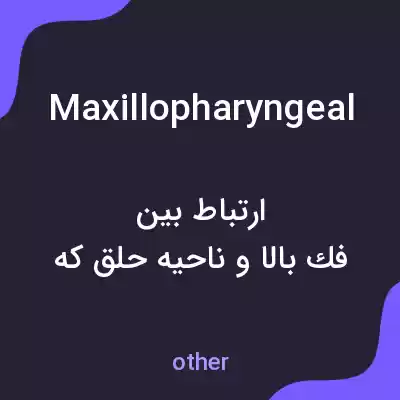 معنی maxillopharyngeal به فارسی معنی maxillopharyngeal به فارسی