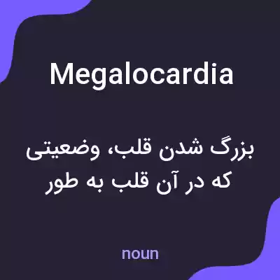 معنی megalocardia به فارسی معنی megalocardia به فارسی