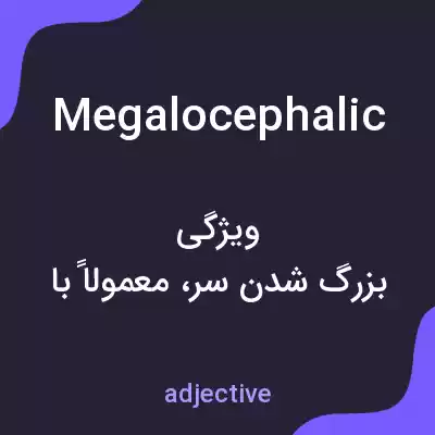 معنی megalocephalic به فارسی معنی megalocephalic به فارسی