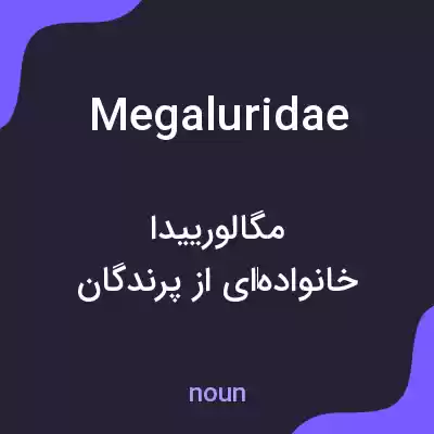 معنی megaluridae به فارسی معنی megaluridae به فارسی