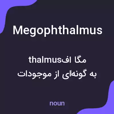 معنی megophthalmus به فارسی معنی megophthalmus به فارسی