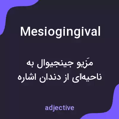 معنی mesiogingival به فارسی معنی mesiogingival به فارسی