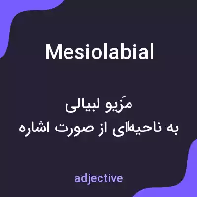 معنی mesiolabial به فارسی معنی mesiolabial به فارسی