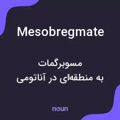 معنی mesobregmate به فارسی معنی mesobregmate به فارسی