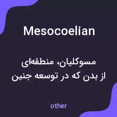معنی mesocoelian به فارسی معنی mesocoelian به فارسی