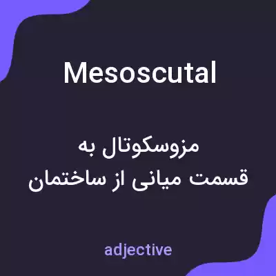 معنی mesoscutal به فارسی معنی mesoscutal به فارسی