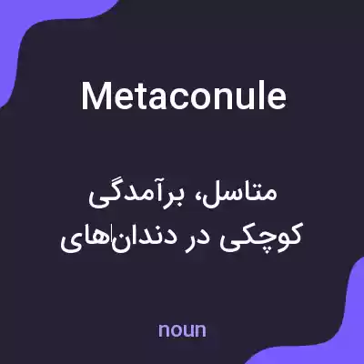 معنی metaconule به فارسی معنی metaconule به فارسی