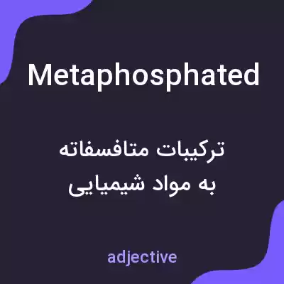 معنی metaphosphated به فارسی معنی metaphosphated به فارسی