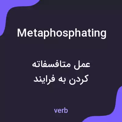 معنی metaphosphating به فارسی معنی metaphosphating به فارسی