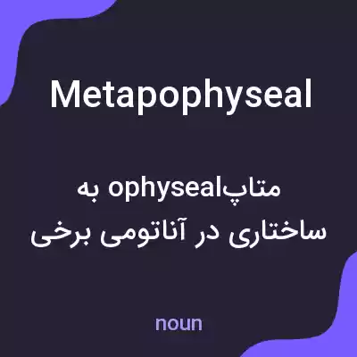 معنی metapophyseal به فارسی معنی metapophyseal به فارسی