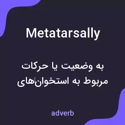 معنی metatarsally به فارسی معنی metatarsally به فارسی