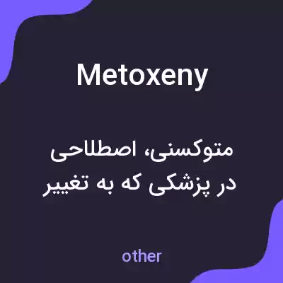 معنی metoxeny به فارسی معنی metoxeny به فارسی