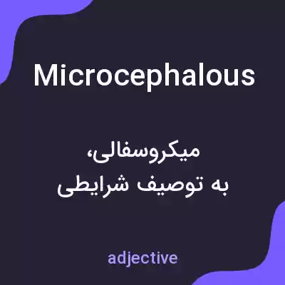 معنی microcephalous به فارسی معنی microcephalous به فارسی