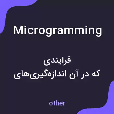 معنی microgramming به فارسی معنی microgramming به فارسی