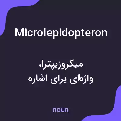 معنی microlepidopteron به فارسی معنی microlepidopteron به فارسی