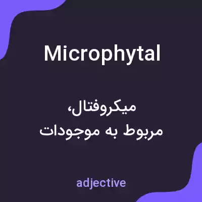 معنی microphytal به فارسی معنی microphytal به فارسی