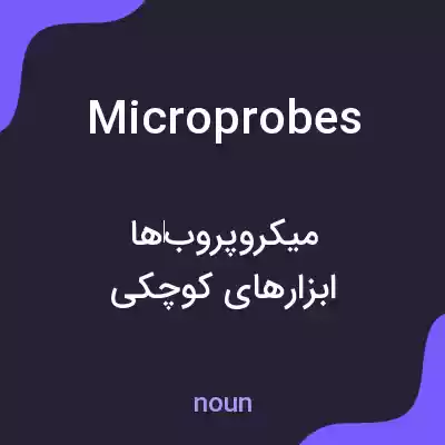 معنی microprobes به فارسی معنی microprobes به فارسی