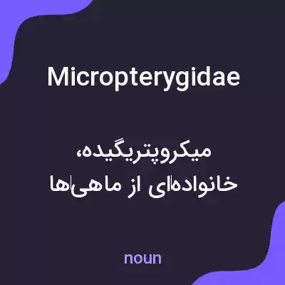 معنی micropterygidae به فارسی معنی micropterygidae به فارسی