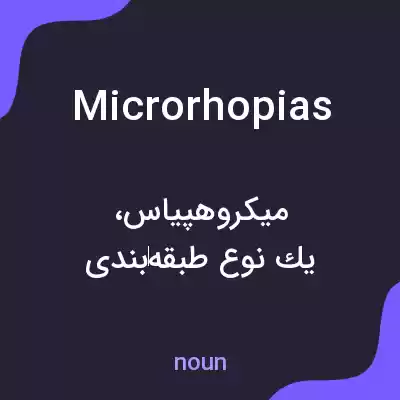 معنی microrhopias به فارسی معنی microrhopias به فارسی
