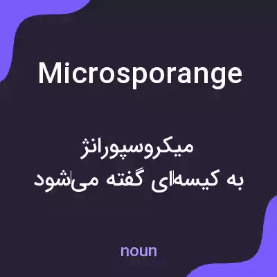 معنی microsporange به فارسی معنی microsporange به فارسی
