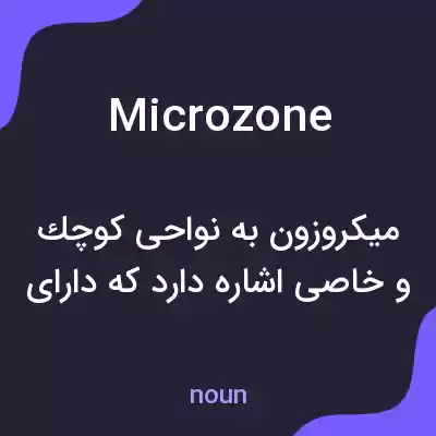معنی microzone به فارسی معنی microzone به فارسی