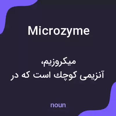 معنی microzyme به فارسی معنی microzyme به فارسی