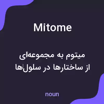 معنی mitome به فارسی معنی mitome به فارسی