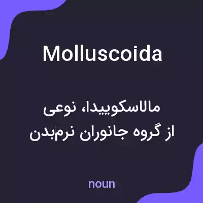 معنی molluscoida به فارسی معنی molluscoida به فارسی
