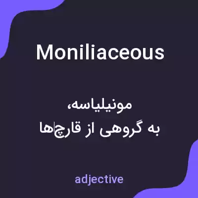 معنی moniliaceous به فارسی معنی moniliaceous به فارسی