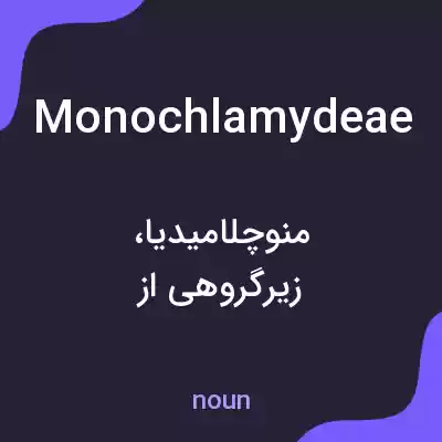 معنی monochlamydeae به فارسی معنی monochlamydeae به فارسی