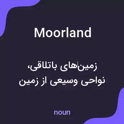معنی moorland به فارسی معنی moorland به فارسی