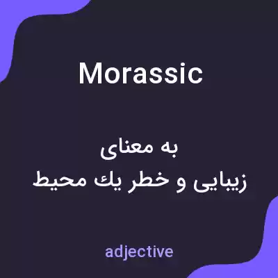 معنی morassic به فارسی معنی morassic به فارسی