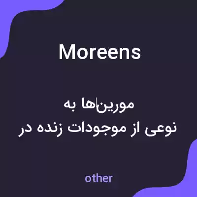معنی moreens به فارسی معنی moreens به فارسی