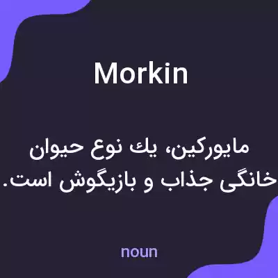 معنی morkin به فارسی معنی morkin به فارسی