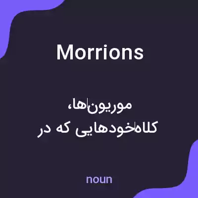 معنی morrions به فارسی معنی morrions به فارسی