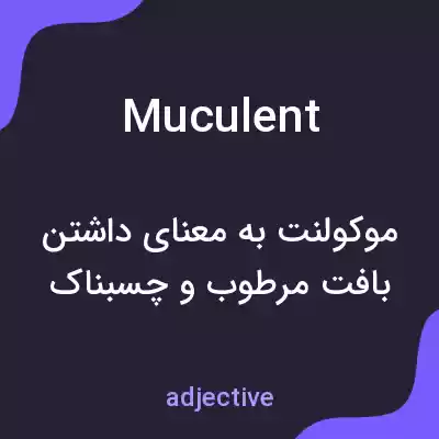 معنی muculent به فارسی معنی muculent به فارسی