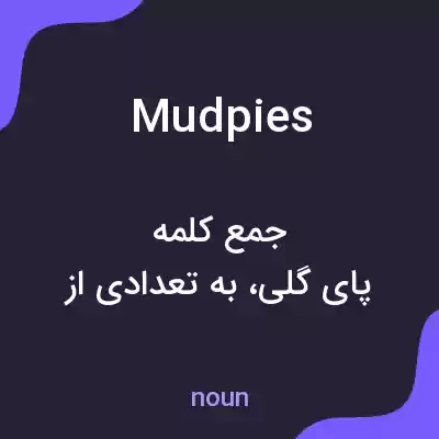 معنی mud pies به فارسی معنی mud pies به فارسی