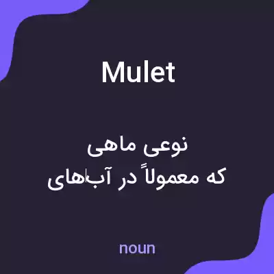 معنی mulet به فارسی معنی mulet به فارسی