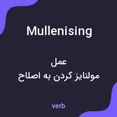 معنی mullenising به فارسی معنی mullenising به فارسی