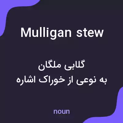 معنی mulligan stew به فارسی معنی mulligan stew به فارسی