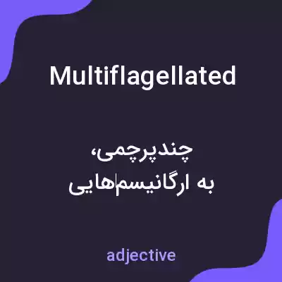 معنی multiflagellated به فارسی معنی multiflagellated به فارسی