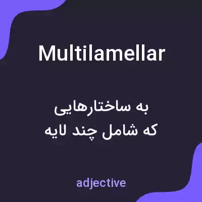 معنی multilamellar به فارسی معنی multilamellar به فارسی