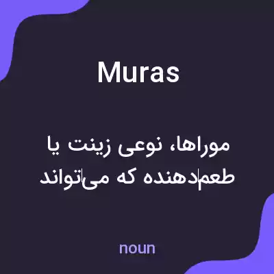 معنی muras به فارسی معنی muras به فارسی