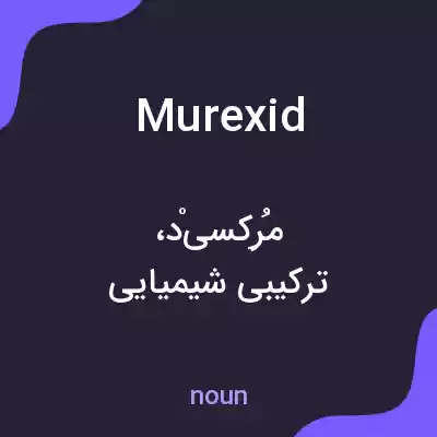 معنی murexid به فارسی معنی murexid به فارسی