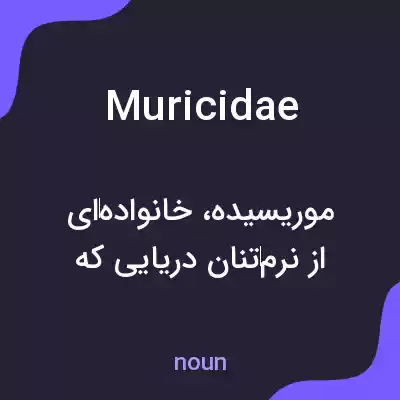 معنی muricidae به فارسی معنی muricidae به فارسی
