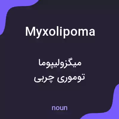 معنی myxolipoma به فارسی معنی myxolipoma به فارسی